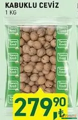 TARIM KREDİ KABUKLU CEVİZ 1 KG fiyat ve kampanya bilgisi